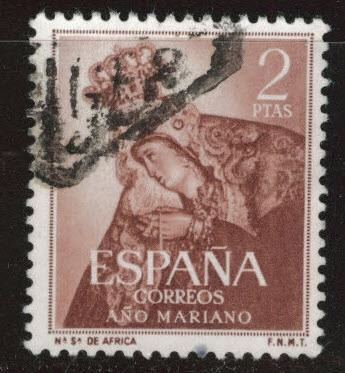 SPAIN Scott 812 Used from 1954 Marian Year set