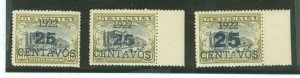 Guatemala #196a/196c/196d Mint (NH) Single