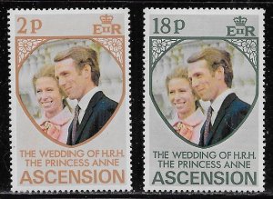 Ascension Scott #'s 177 - 178 MNH