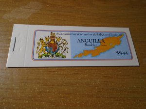 Anguilla  #  318a  MNH  complete booklet