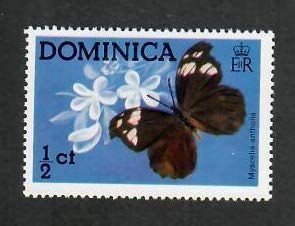 Dominica; Scott 427; 1975;  Unused; NH; Butterflies