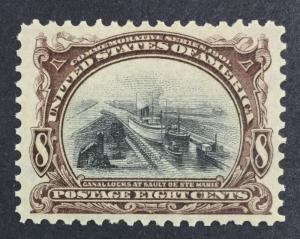 US #298 MINT OG LH VF/XF $120 LOT #943