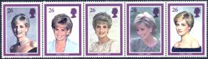 Great Britain UK 1998 Sc 1795a Diana Princess Wales Stamp**