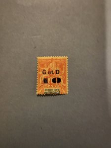 Stamps Guadeloupe Scott #46 hinged