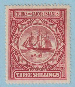 TURKS & CAICOS ISLANDS 9  MINT HINGED OG * NO FAULTS EXTRA FINE! - VPA 