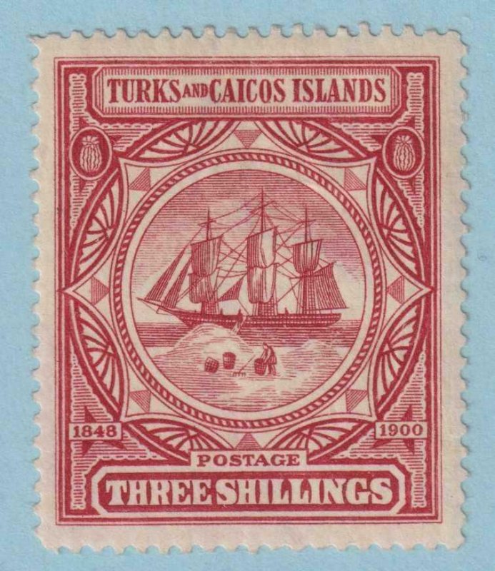 TURKS & CAICOS ISLANDS 9  MINT HINGED OG * NO FAULTS EXTRA FINE! - VPA 