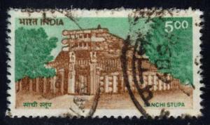 India #1482 Sanchi Stupa; used (0.40)