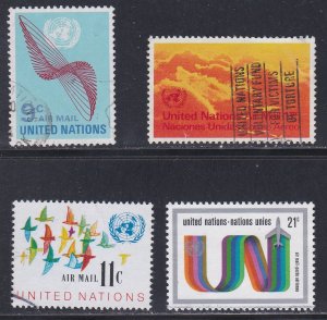 United Nations - New York # C15-18,  Used, 1/2 Cat.