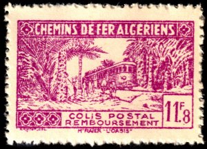 ✔️ALGERIA 1945 RAILWAY PARCELS  TRAIN LOCOMOTIVES M.169a MNH  $22.00 [03.16]