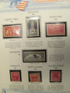 US commemorative collection to 1962in White Ace album CV $195 plus face