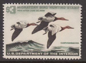 US RW32 Unused Mint Hinged BIN