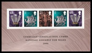 Great Britain 2006 -Royal Mail - MNH Sheet  MSW143 National Assembly for Wales