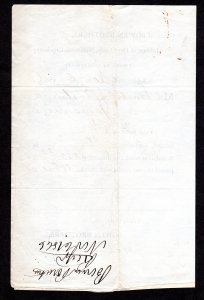 REVENUE PAPER. Scott # RN-B1.  Bowen Brothers. Lot 220322 -02