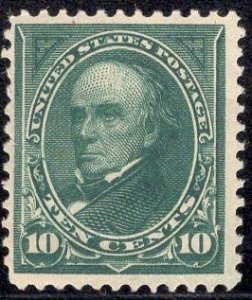 US Stamp Scott #273 Mint Previously Hinged Disturbed OG SCV $95