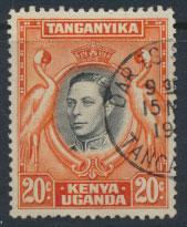 Kenya Tanganyika Uganda KUT SG 139b perf 13¼ x 13¾   - Used see details 