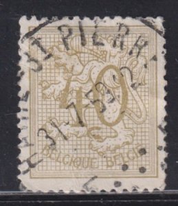 Belgium 413 Lion Rampant 1951