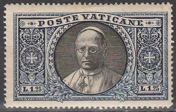 Vatican City #29  F-VF Unused  CV $22.50  (A3942)