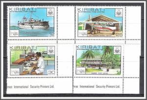 Kiribati #352-355 London '80 Expo Issue MNH