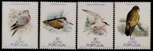 Portugal Azores 371-4 MNH Birds