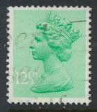 GB Machin 12½p  SG X898  Scott MH80 Used  please read details