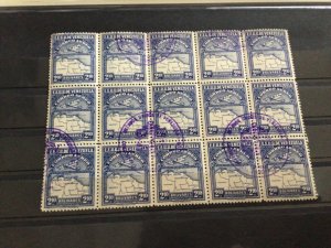 Venezuela 1930 used stamps Block A14484