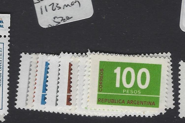 Argentina SC 1112-21, 1123 MOG (10gyd) | Central & South America ...