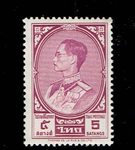 THAILAND SCOTT#348 1962 KING BHUMIBOL ADULYADEJ - MNH