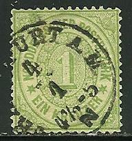 North German Confederation # 19,  Used   =