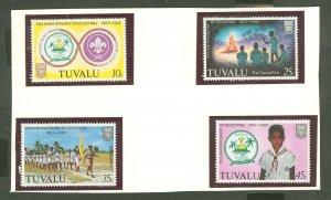 Tuvalu #176-179  Single (Complete Set)