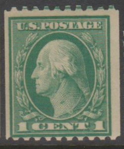 U.S. Scott #441 Coil Washington Stamp - Mint NH Single - IND