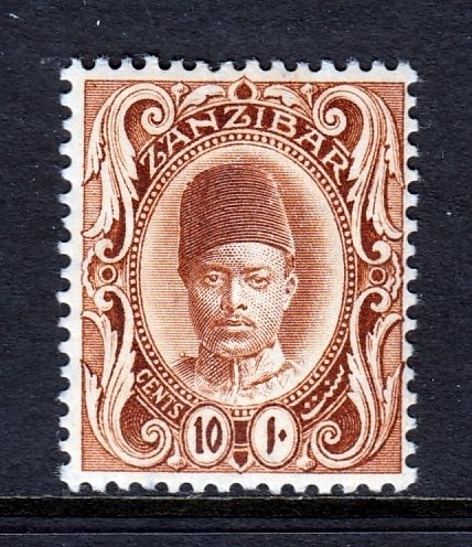 Zanzibar - Scott #102 - MH - SCV $7.00