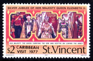 St.Vincent 1977 Sc#508 CARIBBEAN VISIT 1977 Single MNH