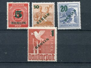 Berlin #9N64-67  used F-VF  signed - Lakeshore Philatelics