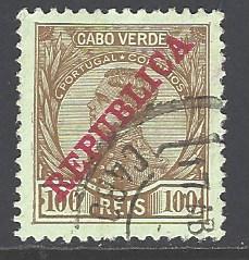 Cape Verde Sc # 107 used (RS)