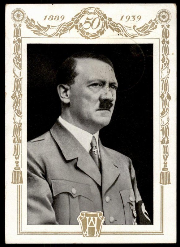 3rd Reich Germany 1939 Adolf Hitler 50th Birthday Theo Koenig Propaganda  100415