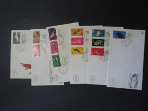 Israel 1963-1964 15 FDCs - M259