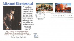 #5626 Missouri Statehood Combo AFDCS FDC