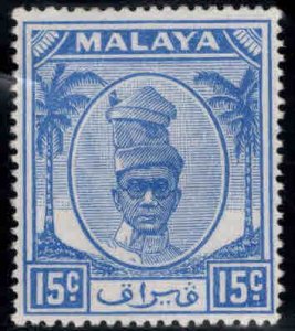 MALAYA Perak Scott 112 MH* sultan stamp