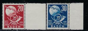 Germany - under French occupation Scott # 5N45 - 5N46, mint nh