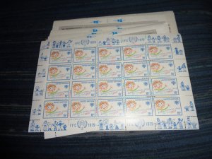 UNITED NATIONS FULL SHEET COLLECTION, MNH, OG