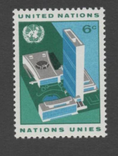SCOTT  187   singles  MNH  UN NEW YORK  1968