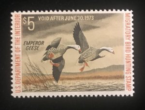 RW39 US Federal Duck Stamp, MNH F/VF