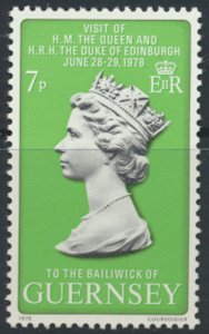 Guernsey SG 168  SC# 164 Royal Visit Mint Never Hinged see scan 