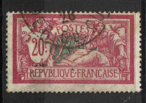 France SC# 132, Used, some toning, two minor corner creases, see notes - S5019