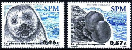 Scott #748-9 Sea Animals MNH