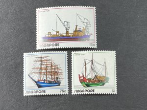 SINGAPORE # 164-166--MINT NEVER/HINGED----COMPLETE SET-----1972
