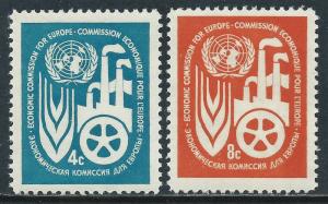 United Nations, Sc #71-72, MH