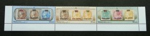 Malaysia 150 Years Straits Settlements 2017 India (setenant stamp) MNH *unissued