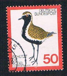 Germany 1222 Used Golden Plover Bird (BP17317)