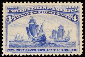 U.S. COLUMBIAN ISSUE 233  Mint (ID # 116120)